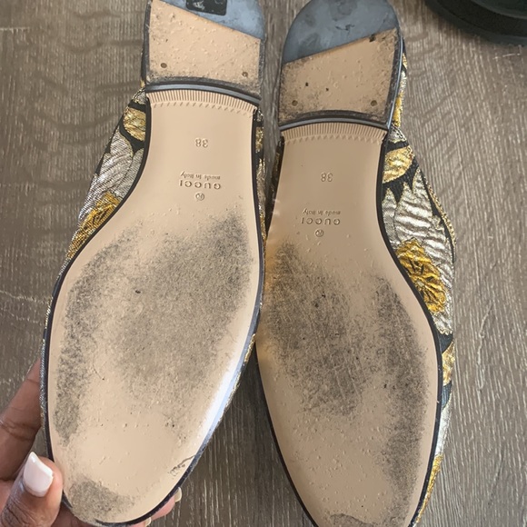 Gucci marmont slide mules . Worn. Sz38 - Picture 3 of 3
